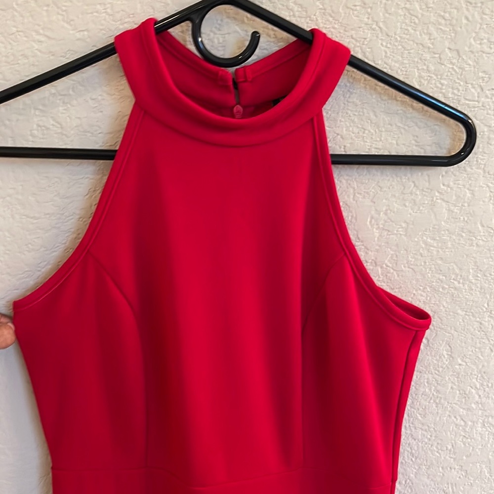 Red Maxi Holiday Dress